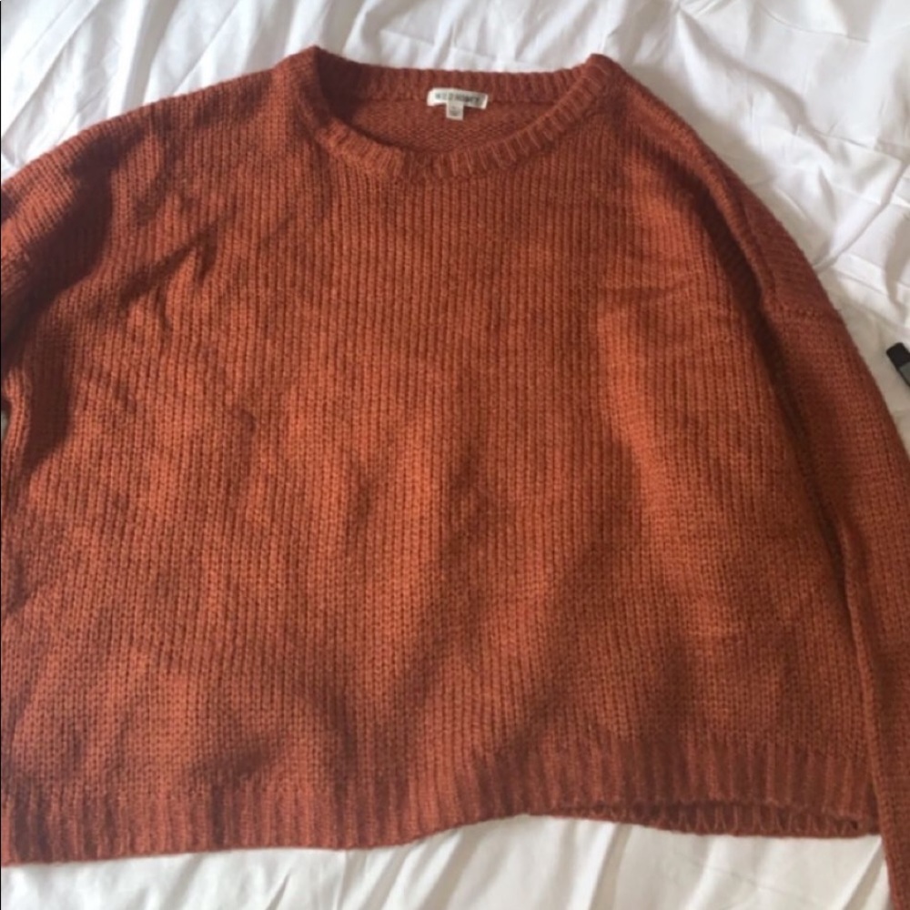 boutique croptop sweater